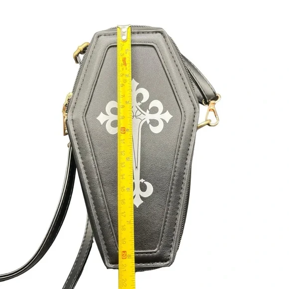 Gothic Casket Crossbody Purse - Picture 3 of 6